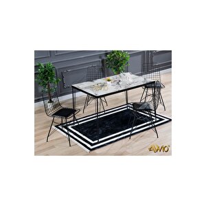 70x110 Sude 4 Kişilik Yemek Masası Takımı-mutfak Masası Takımı