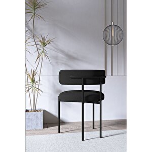Miranda Ptt Silindir Ayak 80x140 Oval Yemek Masası Mutfak Masası Masa Sandalye Takımı(bukle Kumaş)