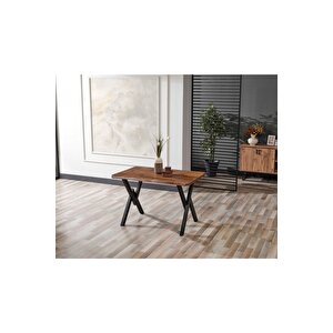 80x120 Doğal Kütük 4 Sandalyeli Yemek Masası Takımı-mutfak Masası Takımı