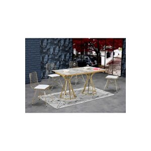 Akasya 80x120 Yemek Masası Takımı-mutfak Masa Takımı