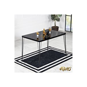 80x120 Home Mira 4 Kişilik Kafes Sandalyeli Masa Sandalye Takımı