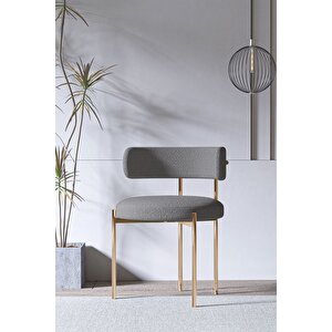 Eli̇za Beyaz Ptt Ayak 80x160 Yemek Masası Mutfak Masası Masa Sandalye Takımı(kadi̇fe Kumaş)