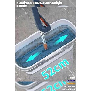 Kendinden Sıkmalı Kovalı Lüx Mop Set