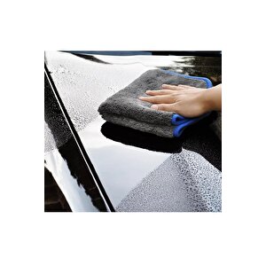 3'lü Araba Temizleme Seti Mikrofiber Şönil - 3'lü 50x50 Ultra Pamuklu Bez- Teleskopik Çek Çek