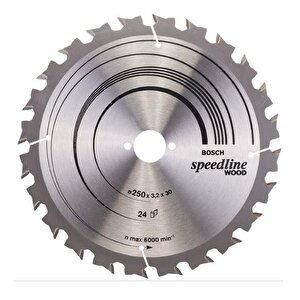 Bosch Daire Testere Bıçağı Se Wo T 250x30 -  24 D
