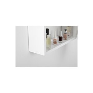 Banyo Dolabı Aynalı Dokunmatik Ledli Flora Suny