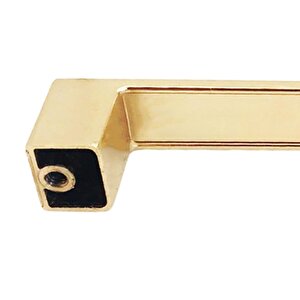 Bihter Düz Kulp 128 Mm Altın Mutfak Kulpu Çekmece Dolap Kapak Kulbu Metal  Mobilya Dolabı Kulpları