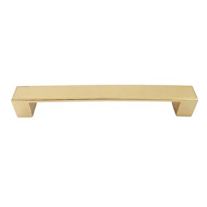 Bihter Düz Kulp 128 Mm Altın Mutfak Kulpu Çekmece Dolap Kapak Kulbu Metal  Mobilya Dolabı Kulpları