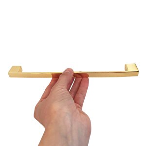 15 Adet Marmara Kulp 224 Mm Altın Mutfak Kulpu Çekmece Dolap Kapak Kulbu Metal  Mobilya Dolabı Kulpları