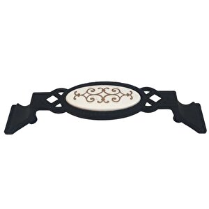 15 Adet Palmiye Kulp Siyah 96 Mm Kulp Mobilya Mutfak Dolabı Çekmece Dolap Kapak Kulpu Kulbu Metal Kulpları