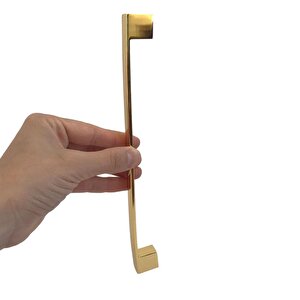 Marmara Kulp 224 Mm Altın Mutfak Kulpu Çekmece Dolap Kapak Kulbu Metal  Mobilya Dolabı Kulpları
