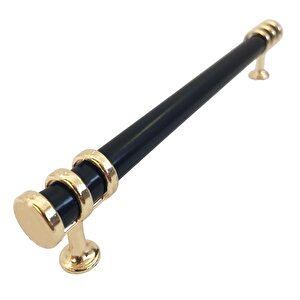 8 Adet Sarmaşık Kulp Siyah Altın Gold 160 Mm Kulp Mobilya Mutfak Dolabı Çekmece Dolap Kapak Kulpu Kulbu Metal Kulpları