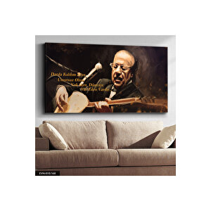 Neşet Ertaş Kanvas Canvas Tablo