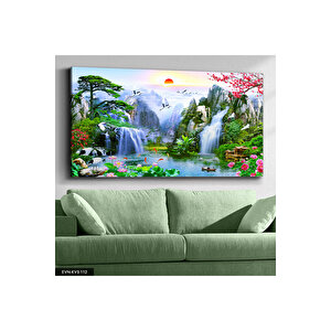 Doğa Manzarası Kanvas Canvas Tablo 65x100 cm