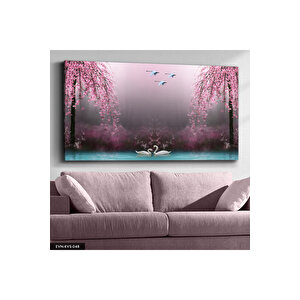 Kuğu Gölü Kanvas Canvas Tablo