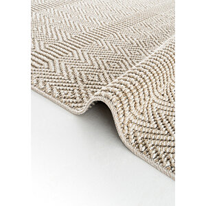 Cool Halı Elit 01 Bej Salon Halısı Bukle İskandinav Halı Yolluk Etnik Mutfak Dekoratif Koridor Halı