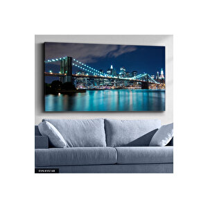 Köprü Manzaralı Kanvas Canvas Tablo