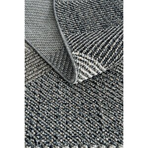 Cool Halı Elit 08 Gri Salon Halısı Bukle İskandinav Halı Yolluk Etnik Mutfak Halısı Koridor Halısı
