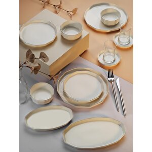 Ar248928 Sc Amber Platin Kahvaltı Takımı 32 Parça