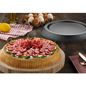 Brioni Diamond Tart Kalıbı Siyah 30 Cm