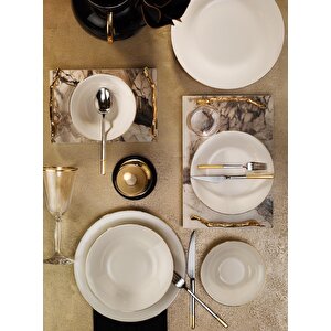 Alicia 24 Parça Gold Porselen Yemek Takımı Ar4057865