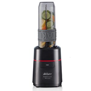 Arzum Ar1174 Shake'n Take Neo Maxi Kişisel Smoothie Sürahi Blender – Siyah