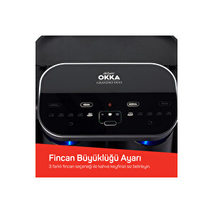 Arzum Okka Grandio Duo Ok007-k Krom İkili Türk Kahvesi Makinesi