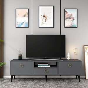 Drone Tv Sehpasi Antrasit-antrasit Antrasit - Antrasit