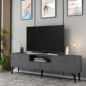 Drone Tv Sehpasi Antrasit-antrasit Antrasit - Antrasit