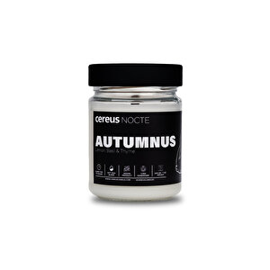 Nocte Autumnus Limon Ve Fesleğen Kokulu Soya Mum
