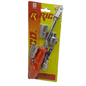 Lokma Tutucu 3/8 Adaptör 6 Köşe Set 007-rc3803