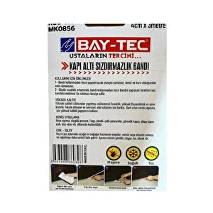 Bay-tec Mk0856 Kapı Altı Sızdırmazlık Bandı 4cmx3metre