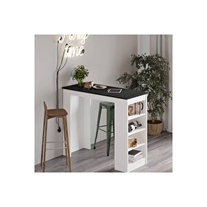 Yonca Mutfak Adası - Mutfak Masası-beyaz-120 Cm