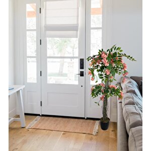 Yapay Ağaç Pembe Begonvil Ağacı 120cm Doğal Salex Dallı