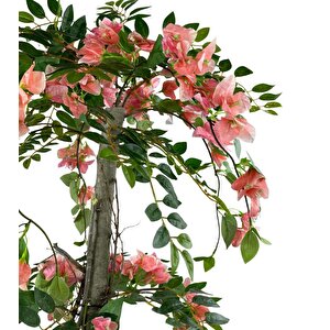 Yapay Ağaç Pembe Begonvil Ağacı 120cm Doğal Salex Dallı