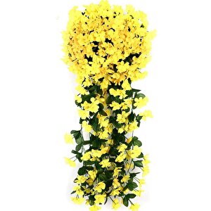 Yapay Çiçek Sarkan Begonvil Çiçeği  Jumbo Sari