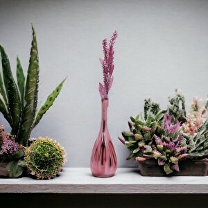T.concept Yapay Dekoratif Pembe Tomurcuklu Bitki