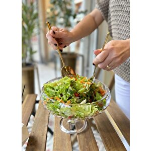 The Mi̇a Salata Servi̇s Seti̇ Gold 2 Parça