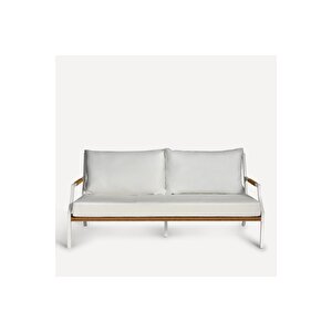 Legero Dış Mekan Rattan Örgü Detay Bahçe Mobilyası Cam Tabla Masa 2+1+1+Masa Balkon Oturma Grubu