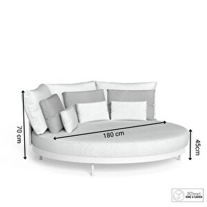 Quattro Özel Tasarım Havuz Başı Divan Havuz Başı Şezlong Yatak Modern Daybed