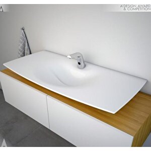Serel Purity Tezgah Üstü Lavabo + Sifon 48x100 Cm Pr35sts110h