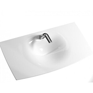 Serel Purity Tezgah Üstü Lavabo + Sifon 48x100 Cm Pr35sts110h
