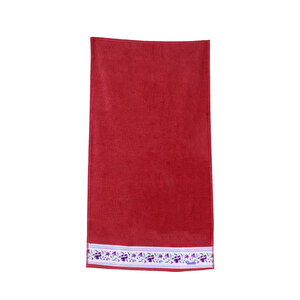 Hobby F.k. Laura El, Baş Havlusu Kırmızı 50x90