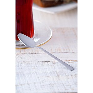 Karat Çelik 6'lı Çay Kaşığı