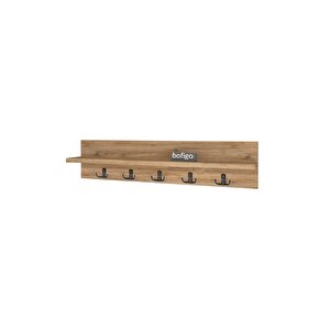 Bofigo Portmanto Duvar Askılığı Elbise Askılığı Çam 80 Cm