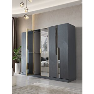 Varda Mdf 6 Kapili Dolap