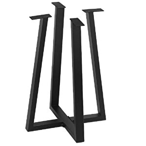 Metal Masa-yemek Masası- Çalışma Masası Ayağı 2 Adet Ayak 72 Cm Mobilya Ayağı