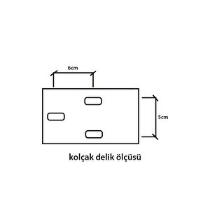 Ofis Koltuğu Yedek Parça Eko Kolçak Çift