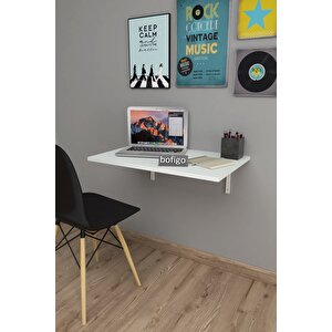 72 X 45 Cm Katlanır Masa Duvara Monte Masa Mutfak Masası Balkon Masası Çalışma Masası