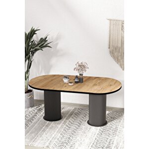 Brita  Ptt Lake Mdf Beyaz Ayakli 80x160 Mutfak Masasi Yemek Masasi
